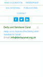 Mobile Screenshot of derbycanal.org.uk